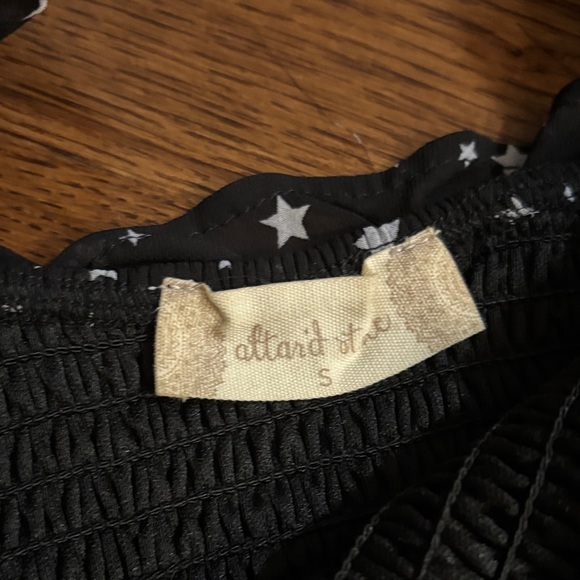 Altar'd State Black Star Mini Dress - Picture 3 of 4